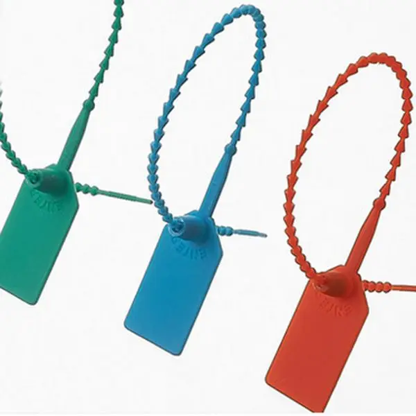 

10PCS Plastic Nylon cable ties tightening security wire seals Container padlock Logistics seals 23cm length