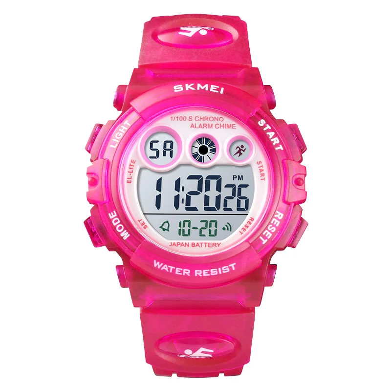 SKMEI детские часы милые детские часы спортивные Мультяшные часы для девочек и мальчиков детские цифровые светодиодный наручные часы Reloj часы