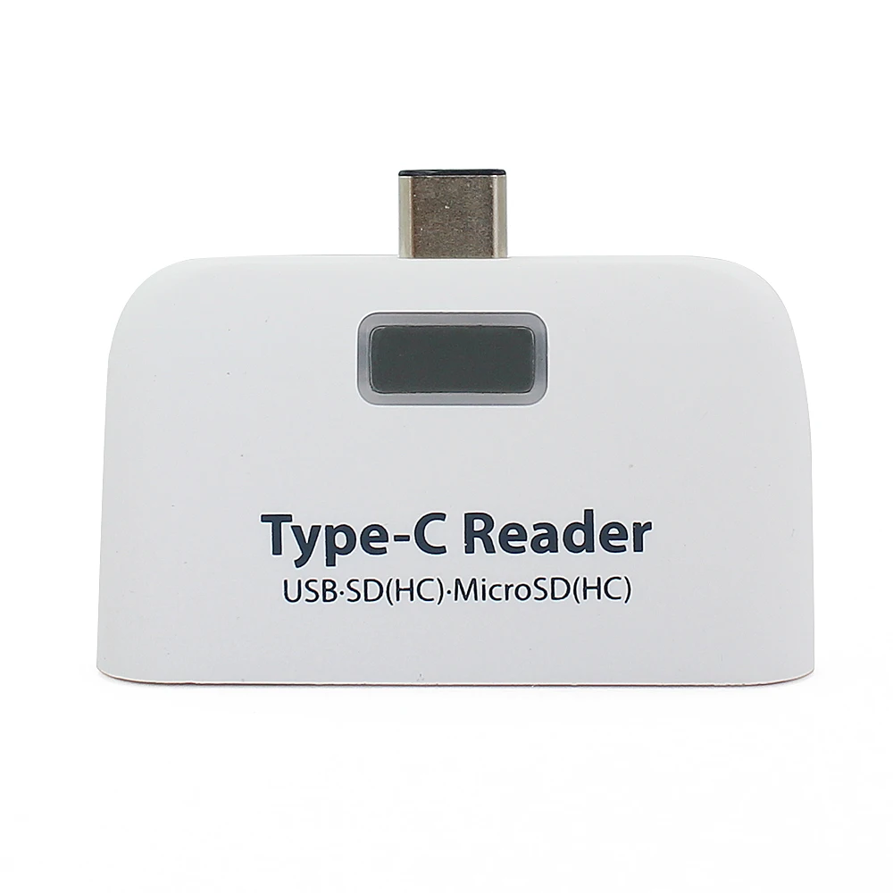 CHYI type-C концентратор Multi Функция USB 2,0 порты и разъёмы SD/TF Card Reader Mini USB-C Splitter адаптер для ПК смартфон аксессуары ноутбуков