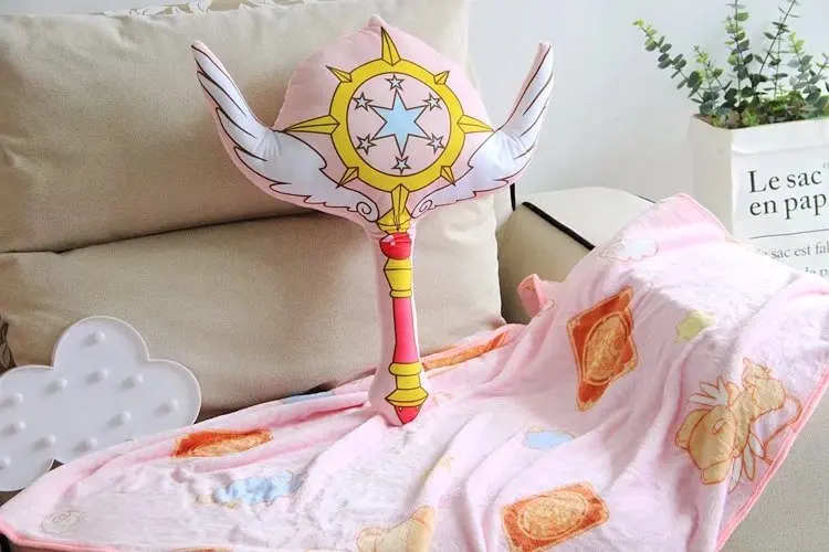 IVYYE Cardcaptor Сакура аниме плюшевые вещи интимные аксессуары plushdoll мягкие пушистые теплые мягкие игрушечное одеяло кровать пледы одеяло s