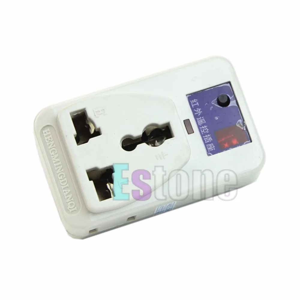 

Switch Socket AC Power Energy Saving IR Infrared Wireless Remote Control Outlet Switch Socket
