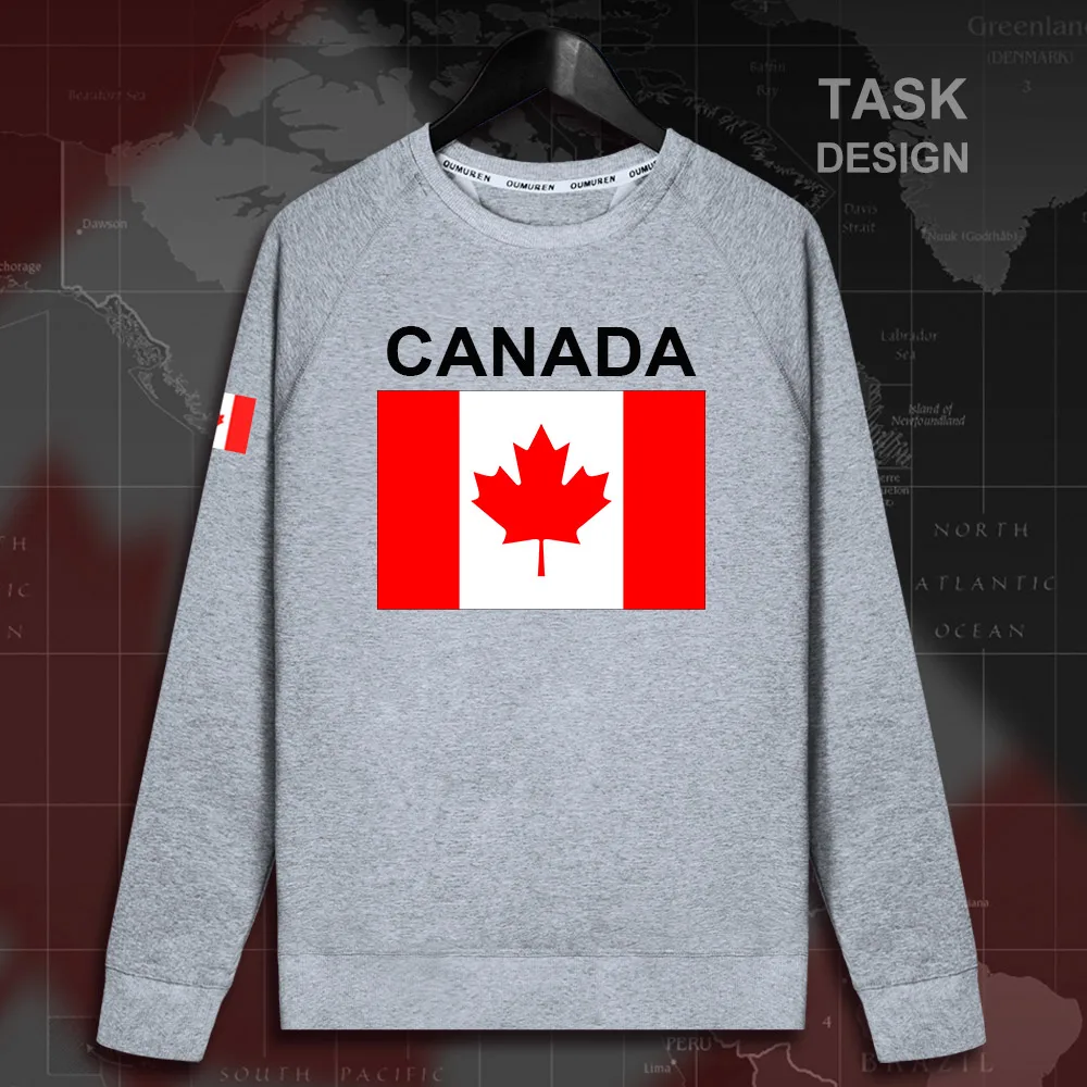 Канадские канадцы CA CAN мужские пуловеры с капюшоном, толстовки с капюшоном, Мужская толстовка, тонкая новая уличная одежда, спортивный костюм в стиле хип-хоп, Национальный флаг