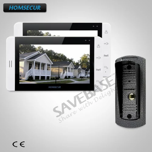 

HOMSECUR 7" Hands-free Video Door Entry Security Intercom+Metal Case+Shipping from RU Warehouse