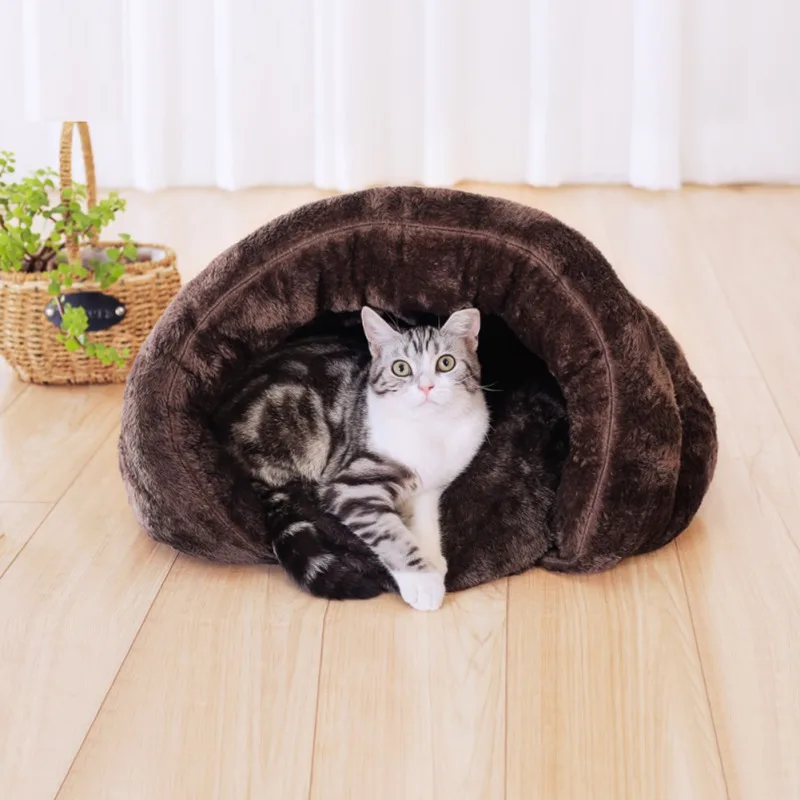 Зимние товары, подушка для кроличьей кровати, забавные продукты для домашних животных, 2 цвета, кровать для кошек, мягкие теплые коврики для домашних питомцев, щенков