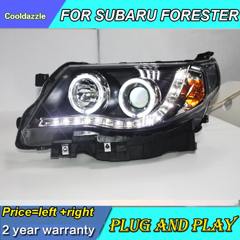 

2009 2010 2011 Year For Subaru Forester LED Strip Head Lamp Headlights Daytime Running Lights Parking Turning Signal