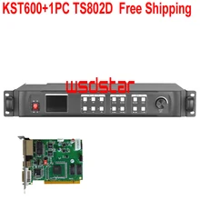 Kst600+ 1 шт. TS802D LED Дисплей видео процессор 1920*1200 DVI/HDMI/VGA/CVBS Aliexpress лидер продаж светодиодные видео процессор