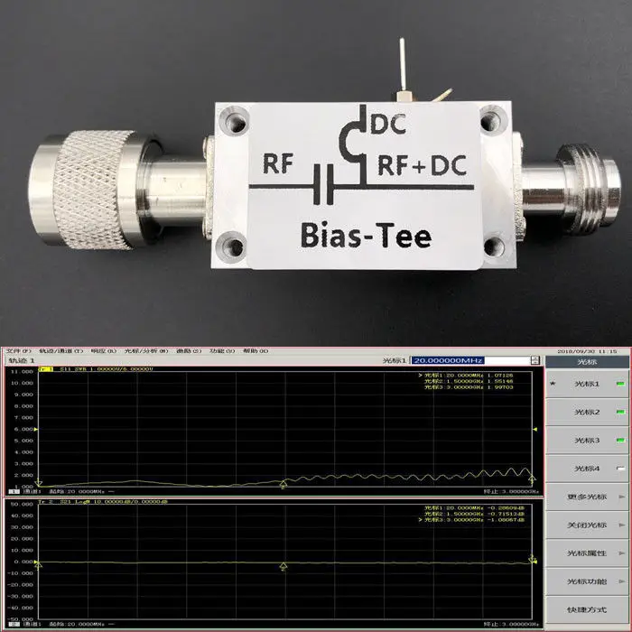 DYKB 1 МГц-3,5 ГГц генератор сигналов шума Источник шума простое отслеживание спектра источник помех для стоящего волнового моста