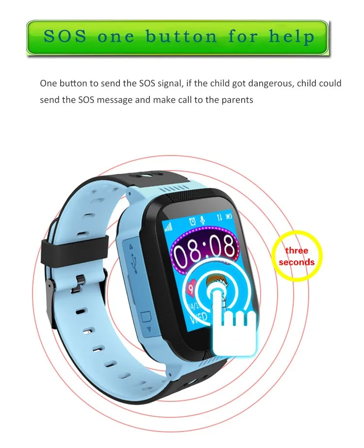 Детские gps трекер умные часы Q528Y анти-потерянный flashight SOS Вызов часы с видеорегистратором сигнализация школьный мальчик девочка электронные