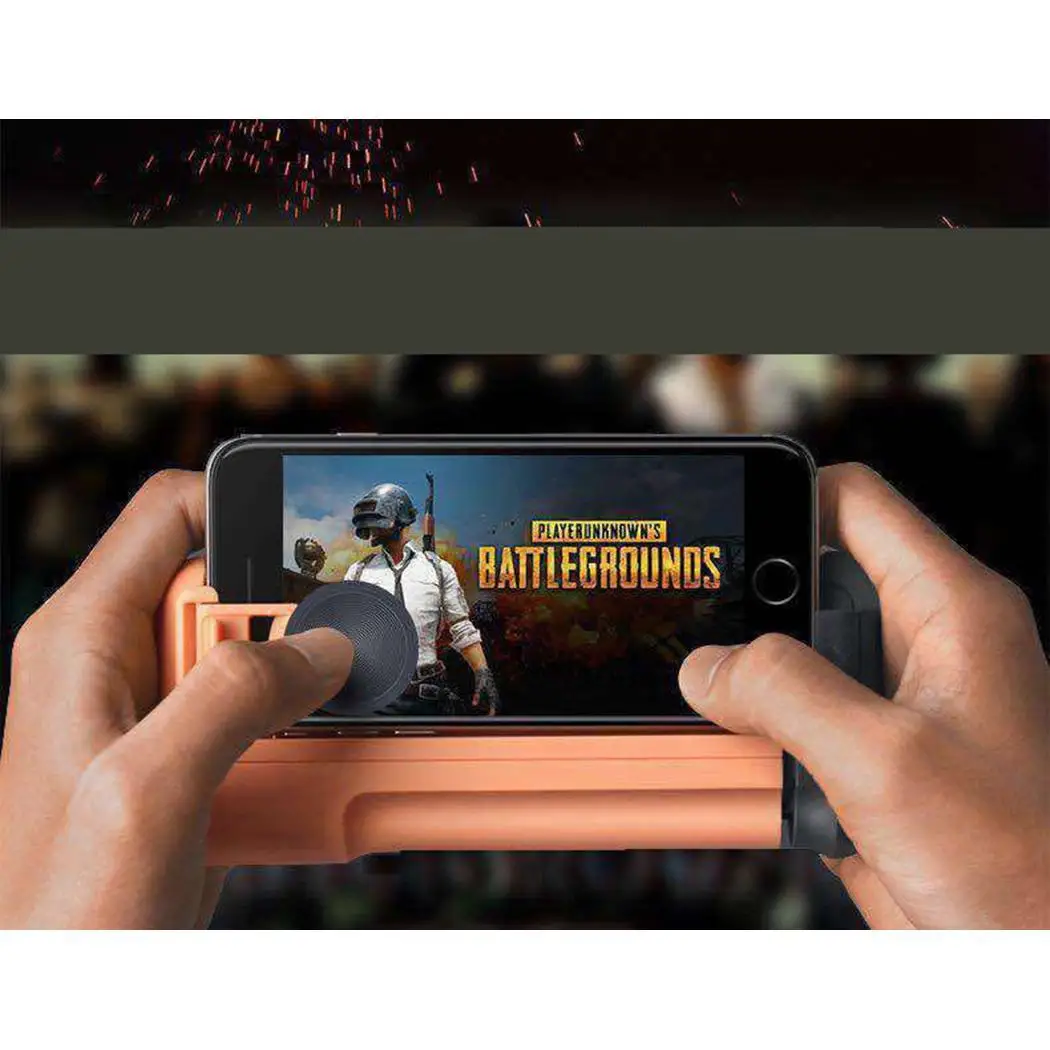 Мобильный игровой контроллер с поддержкой чувствительной съемки и прицеливания черных кнопок телефона в любом месте, где вам нужен H1
