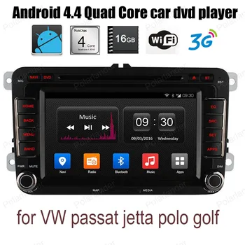 

Android4.4 Car CD DVD FM AM radio For V/W p/assat j/etta p/olo g/olf support wifi 3G BT GPS DAB+ DVR TPMS DTV OBDII