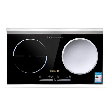 

LR-H34B Embedded Electromagnetic Furnace Dual-head Dual-stove Table-top Household Intelligent Electromagnetic Furnace