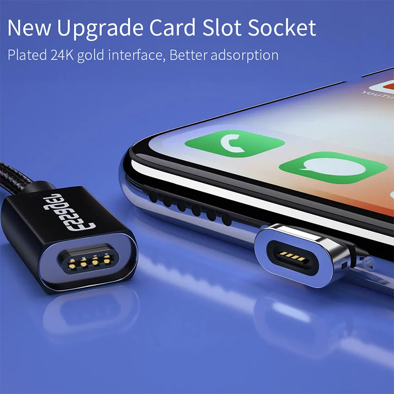 Essager المصغّر usb كابل المغناطيسي شاحن سامسونج لينوفو هواوي 1 M 2 M سريع شحن مزامنة بيانات الحبل الهاتف المحمول الكابلات