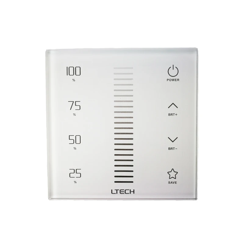 New LTECH led Dimmer 220V 2.4GHz and DMX Multi Function Dimmer Wall