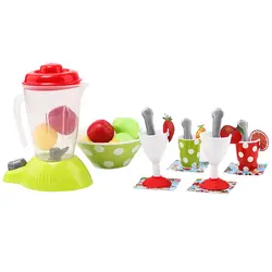 Детская кухонная игрушка DIY ролевые игры Smoothie Maker фрукты соковыжималка моделирование мини жизнь Мелкая бытовая техника кухонный набор