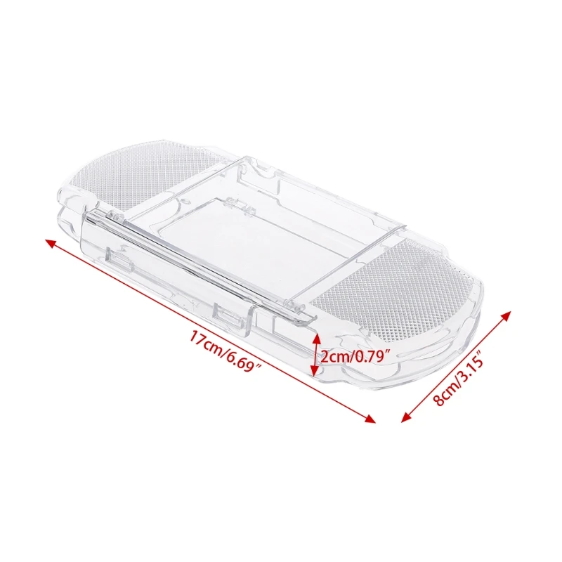 Clear Crystal Protective Hard Carry Cover Case Housing Snap in