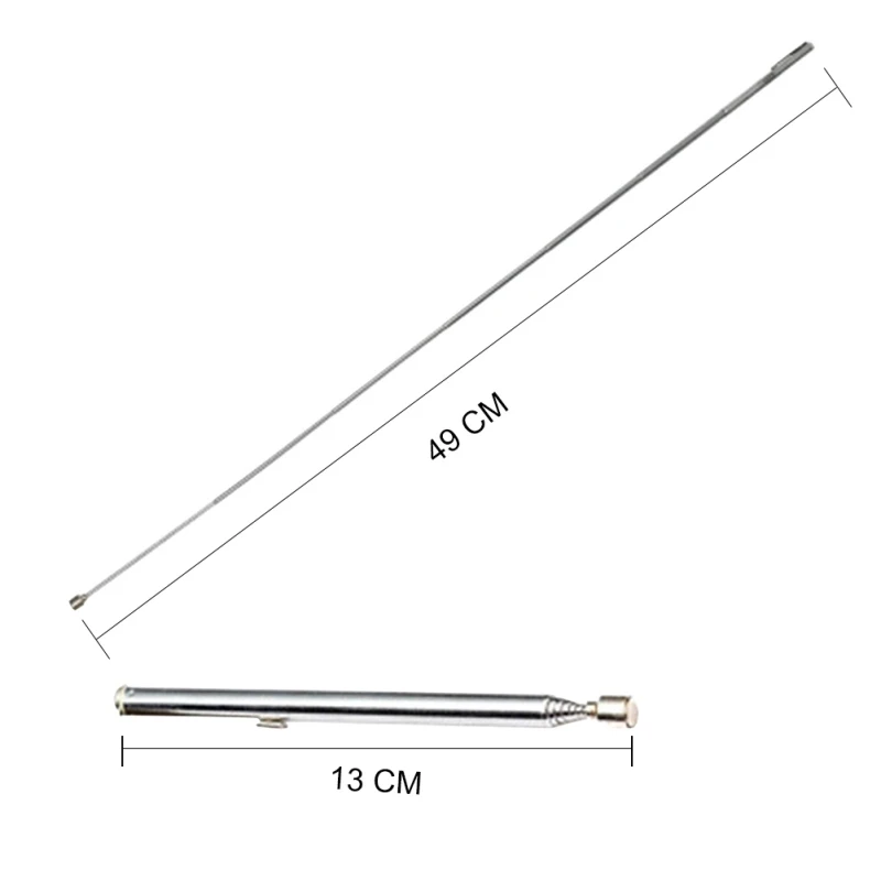 Выдвижной стержень для сбора палки портативный мини телескопическая магнитная ручка удобный инструмент для поднятия емкости для захвата гайки болт