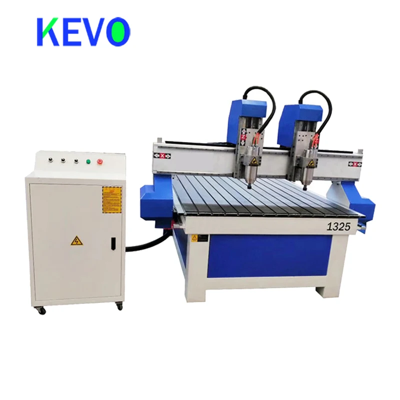 2/3/4/5 Multi Spindles Heads 1325 Wood CNC Router with Auto Tool Sensor