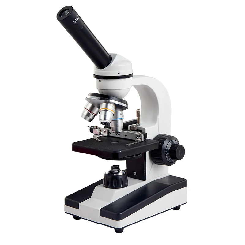 

40X-1600X All-Metal Optical Glass Lenses LED Student Biological Compound Microscope for Student and Homeschool Gift Present