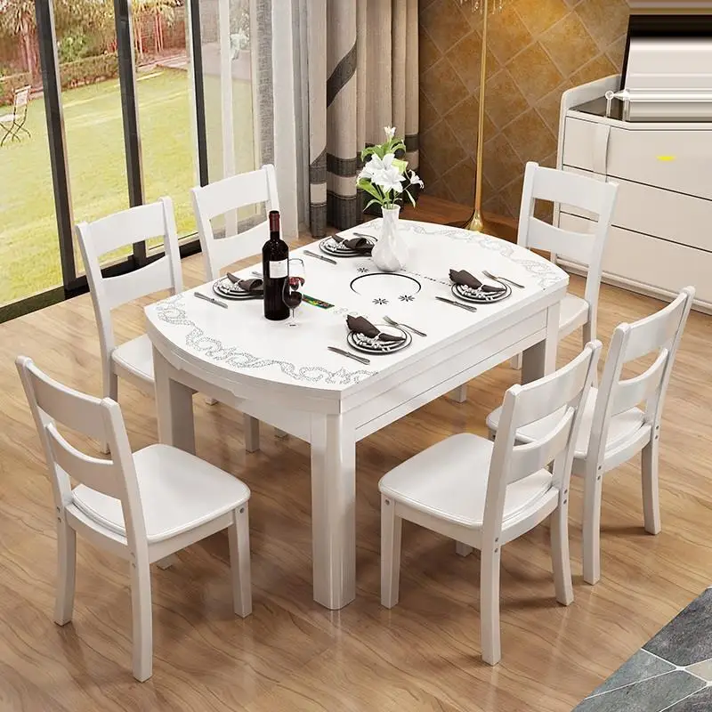 Da Pranzo Marmol Room Tisch Sala Kitchen Piknik Masa Sandalye Meja Makan Juego Comedor Desk Mesa De Jantar Bureau Dining Table