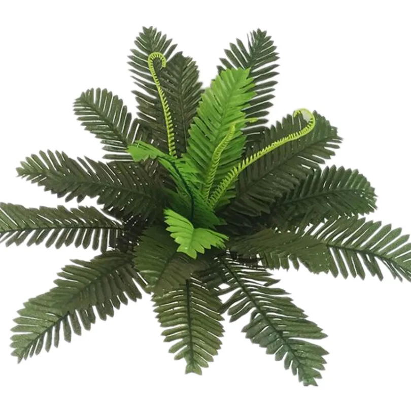5 шт. искусственный саго Cycas пучок листьев 45 см искусственное железное дерево