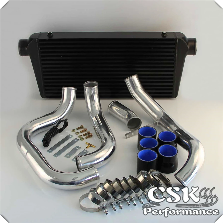 Интеркуллер FMIC w/комплект трубопроводов для Nissan Skyline R32 R33 R34 GTST RB20 RB25DET 93-98