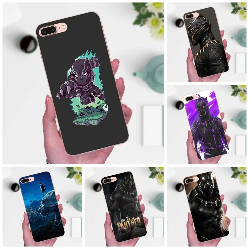Мягкие чехлы из ТПУ для Galaxy J1 J2 J3 J330 J4 J5 J6 J7 J730 J8 2015 2016 2017 2018 mini Pro Черная пантера