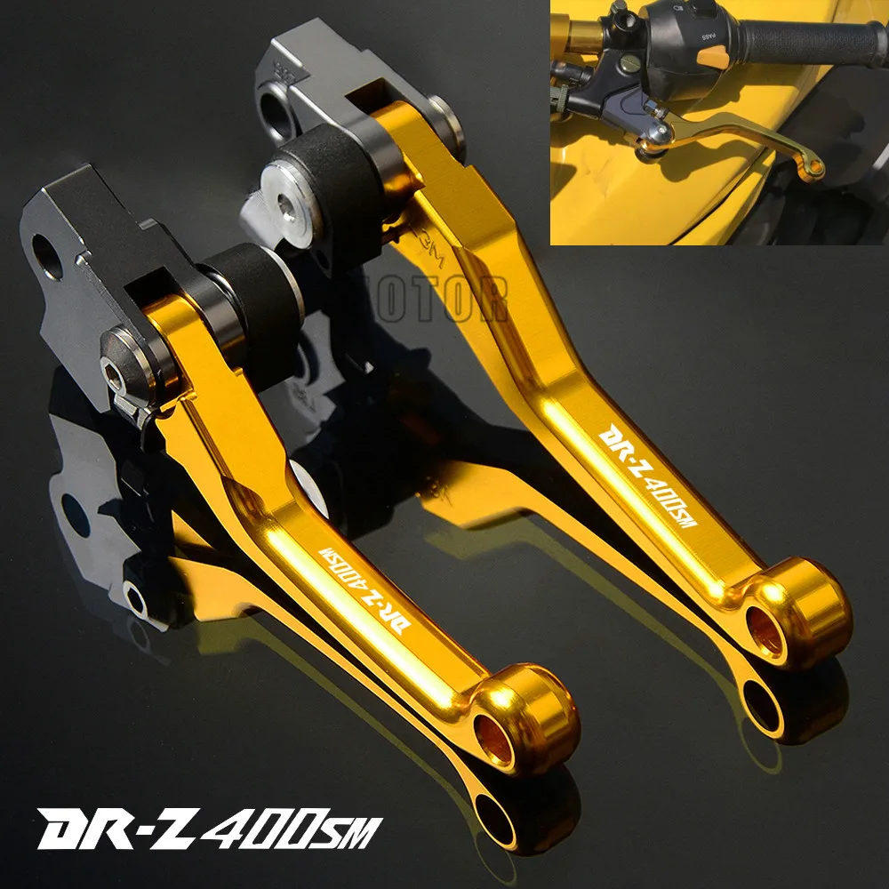 

For Suzuki DRZ400SM 2000-2017 DRZ400 DRZ 400SM 400 SM CNC Aluminum Motorcycle Dirt Pit Bike Motocross Pivot Brake Clutch Levers