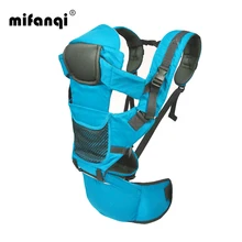 Слинг 10-12 месяцев Многофункциональный кенгуру Уход за кожей лица-Уход за кожей лица кенгуру Обёрточная бумага хлопка Mochila portabebes одноцветное Manduca