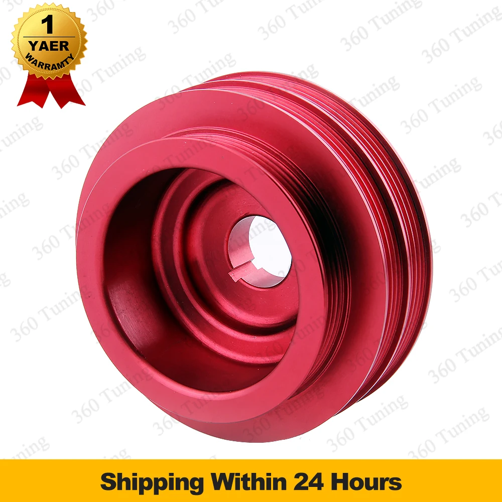 For Honda B18 1.8L Underdrive Lightweight Pulley Aluminum Pulleys