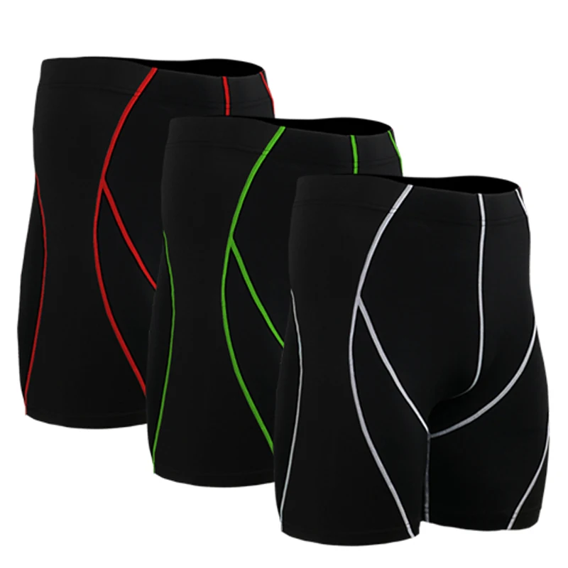 Mens Workout Shorts Breathable Compression Weight lifting Stretch
