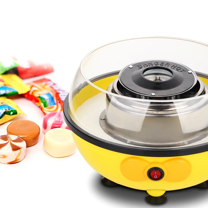 Портативная мини-машина для приготовления хлопковых конфет, электрическая машина для приготовления сладких хлопковых конфет
