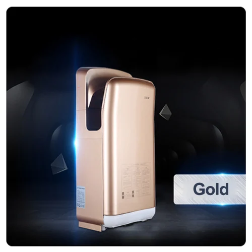 220v Gold TS-8800 Полностью Автоматическая Индукционная сушилка для рук офисное здание отеля высокоскоростная Двусторонняя струйная сушильная машина для рук 220 В 1650 Вт - Цвет: 220v Gold