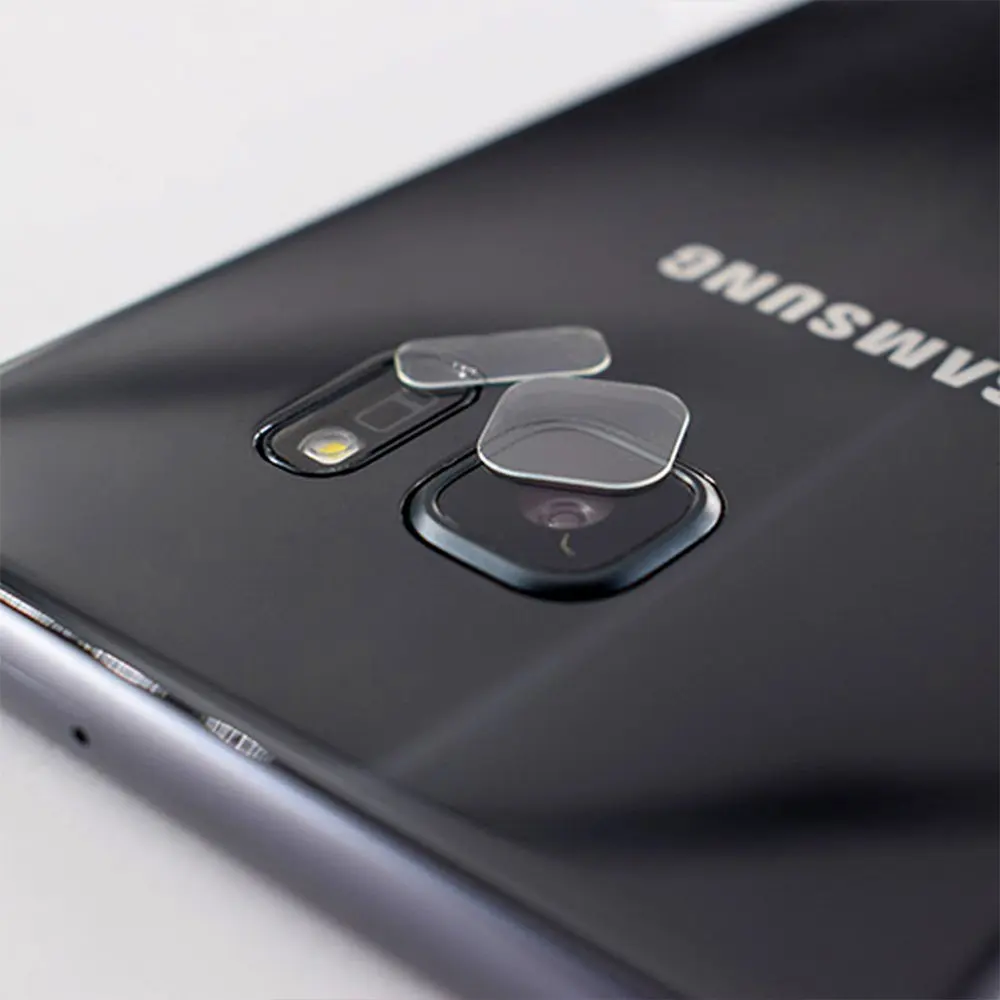 Для Samsung Galaxy S7 Edge S8 Plus S6 note 8 объектив камеры вспышка закаленное стекло защита для