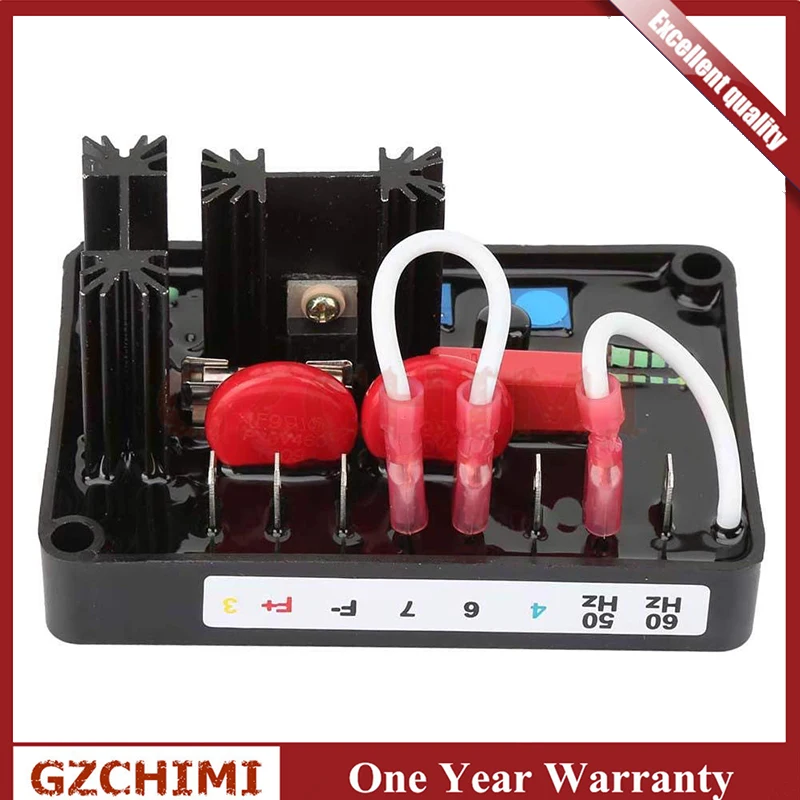 AVC63-4 Input 190240VAC Automatic Voltage Regulator Generator Automatic Voltage Regulator Module AVRAutomatic Voltage Regulatorc AVC63-4 Input 190240VAC Automatic Voltage Regulator Generator Automatic Voltage Regulator Module AVRAutomatic Voltage Regulatorc