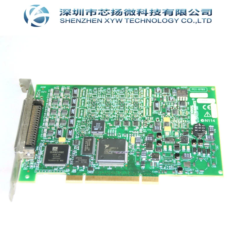 100% Оригинальный 98% Новый NI PCI-6703 Многофункциональный сбора данных карты качества.