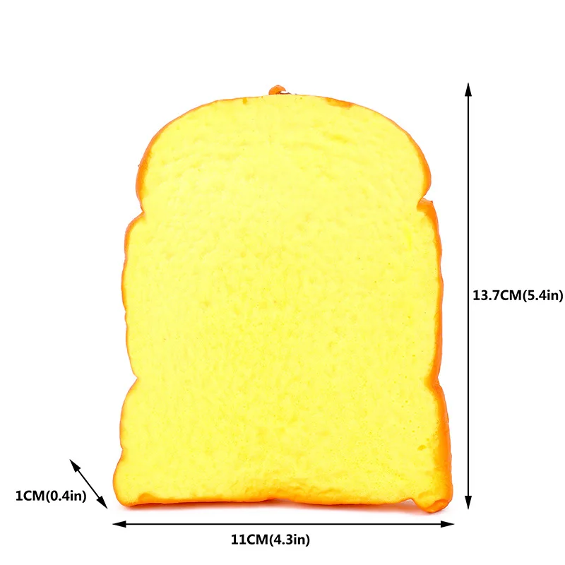 Тост Хлеб моделирование модель игрушки мягкими медленный отскок игрушка сжимая декомпрессии игрушка