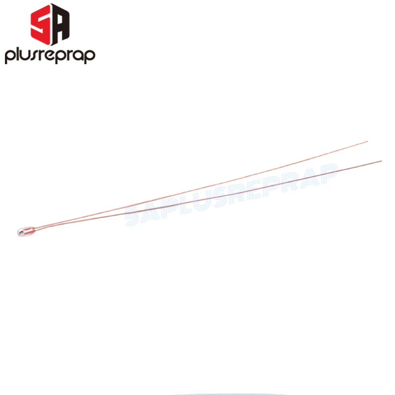 3950 Термисторы 10 шт./лот 100 К Ом NTC для 3D-принтеры RepRap Mend Термисторы однобокого безниточного жаростойкого герметизированного стеклома 3d принтер экструдер