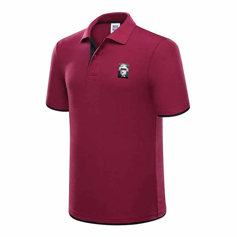 

Men's new plain logo polo shirt men's short sleeve men's cotton polo shirt men's printed casual poloshirt