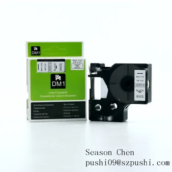 

3pcs Compatible DYMO D1 tape 40913(Black on white, 9mm*7m), used for dymo labelmanager(LM-160 LM-150 LM-180 LM-210D)