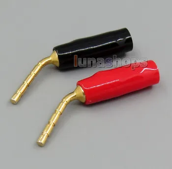 

LN005128 270 Degree Nakamichi Butterfly Pin Banana Plug Adapter Right Angle