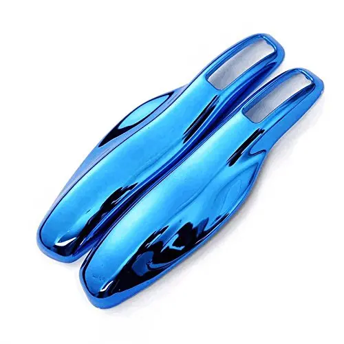 Chrome Blue key shell Protection case for Porsche Panamera 911 Cayenne Macan Cayman Boxster Car Key Case | Автомобили и мотоциклы