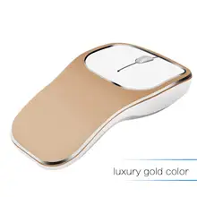 Высокое качество Новая беспроводная мышь 2,4G Беспроводная Бесшумная металлическая перезаряжаемая эргономичная игровая мышь для компьютера/ноутбука l0816#3