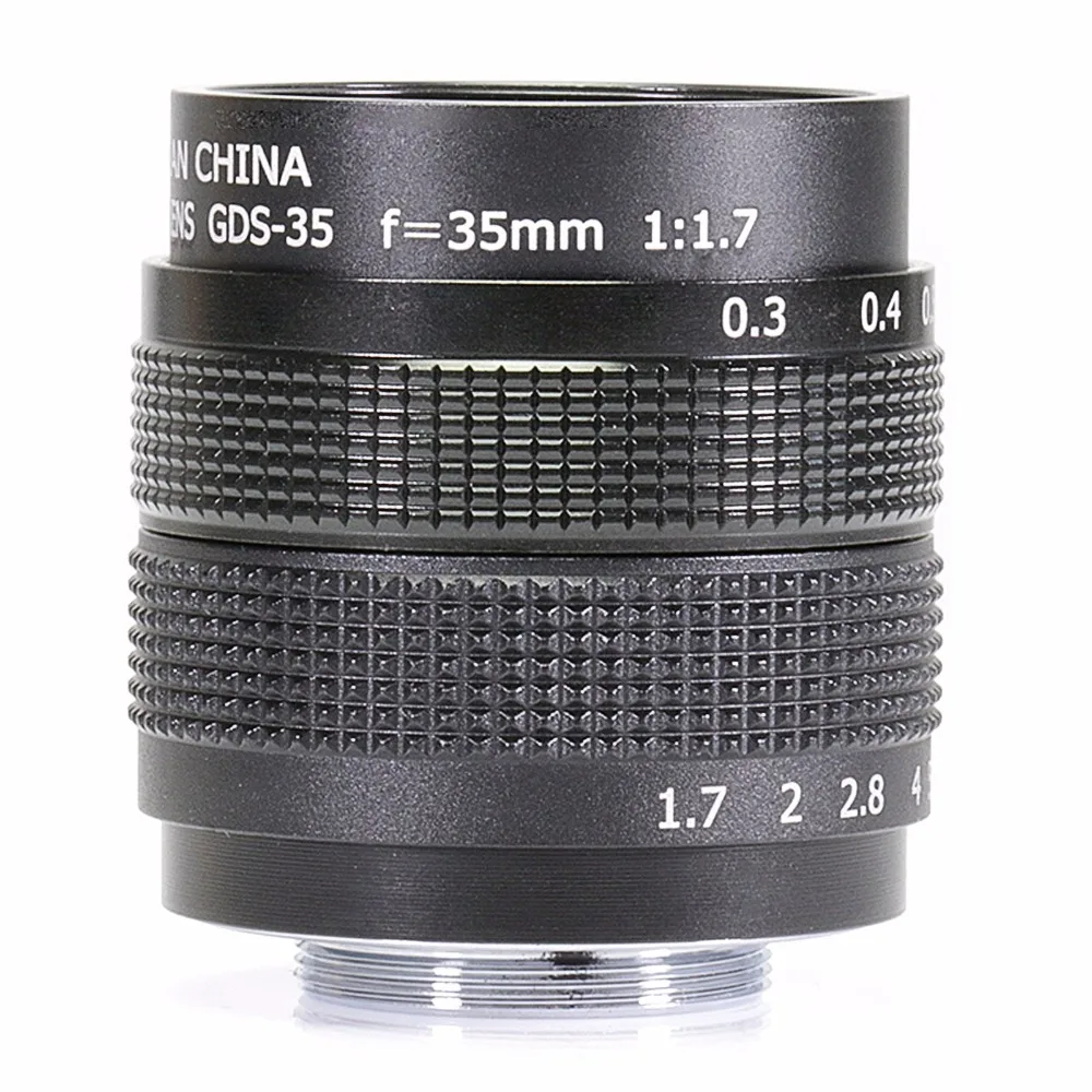 Фуцзянь 35 мм f/1 7 CCTV объектив камеры для sony Бесплатная доставка|lens for sony|fujian 35mmfujian