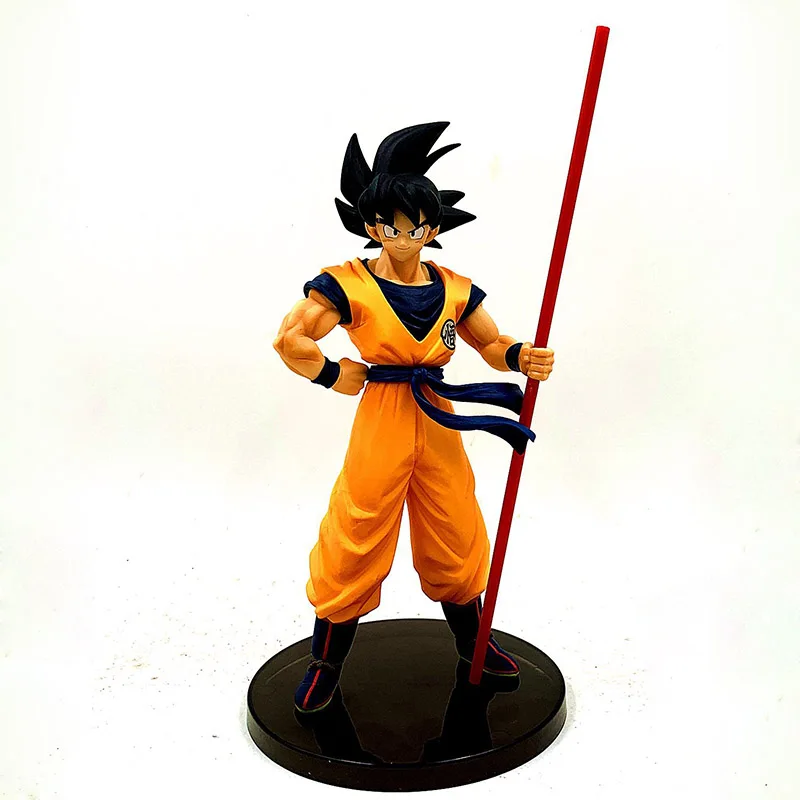 

Dragon Ball Super Black Hair Ver. Gokou 1/8 scale painted figure The 20th Film Limited Son Goku PVC Action Figure Toys