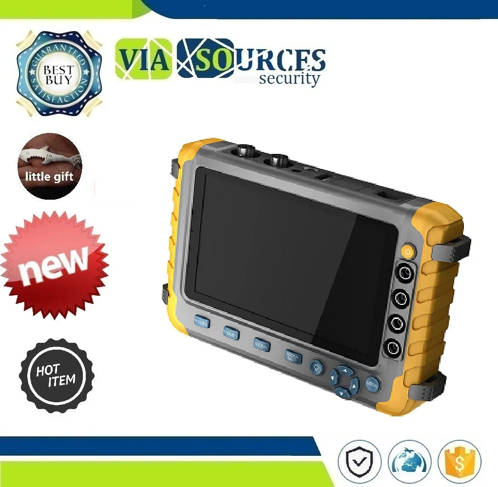 5/'/' LCD 4-IN-1 5MP Tester Monitor TVI AHD CVI CVBS CCTV Security Camera Tester