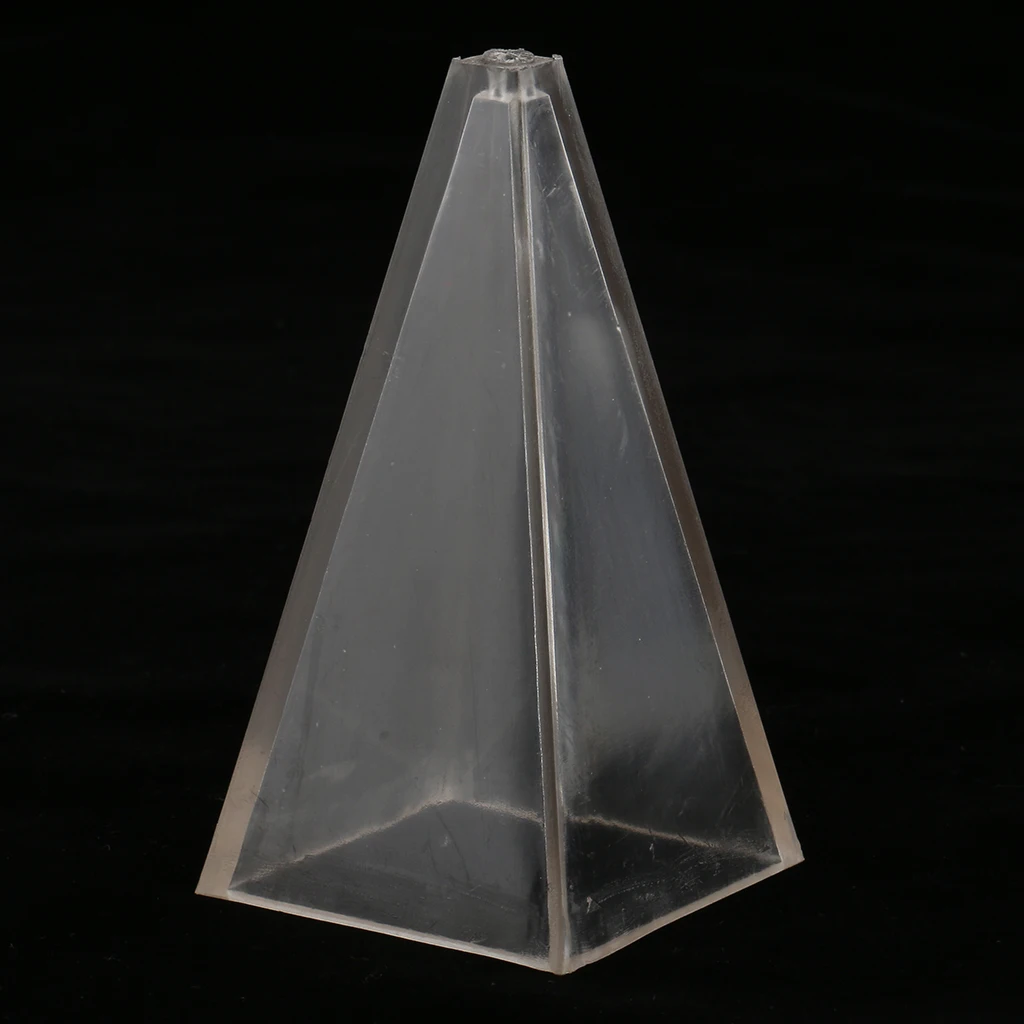 Pyramid Sphere Square Shaped Candle Mould Plastic Candle Moldel DIY Molds Handmade  Dried Flower Candle Making