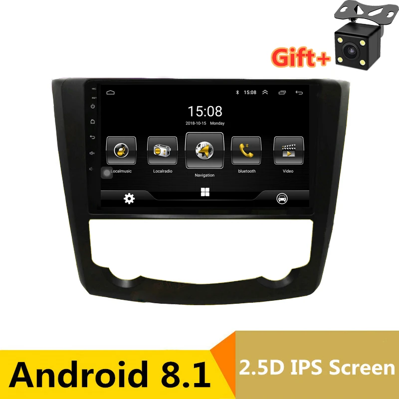 9 &quotAndroid 8 1 автомобильный DVD gps для Renault Kadjar 2015 2016 2017 аудио Радио стерео головное