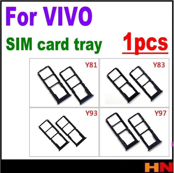 

1PCS SIM Card Tray Micro SD Card Holder Slot Adapter Parts For VIVO Y81 Y81S Y83 Y93 Y97