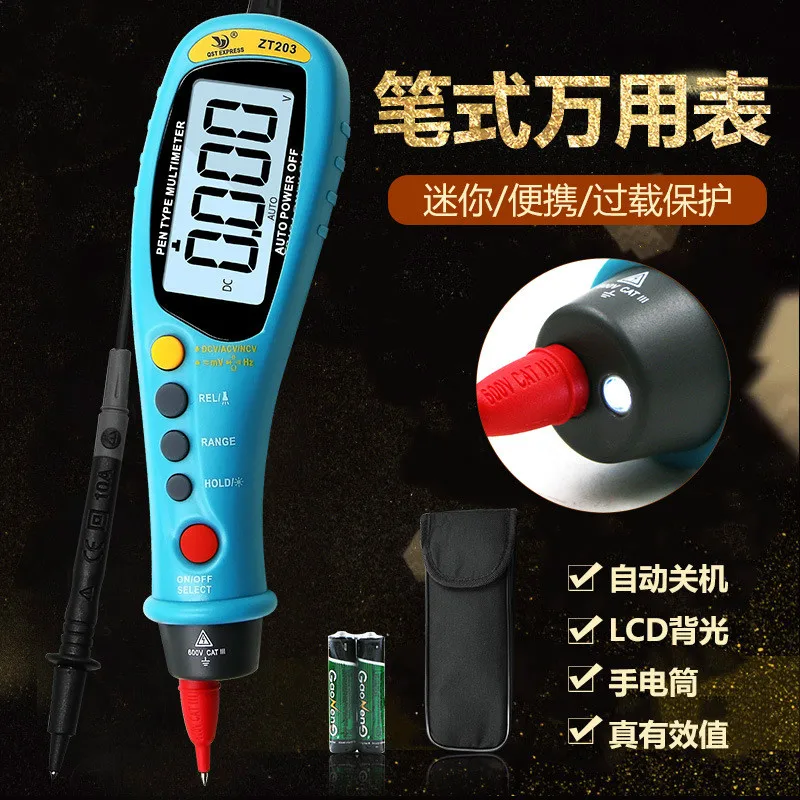

Digital Display High Precision Pen Multimeter Mini Automatic Pocket Voltage Induction
