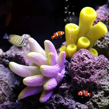 

Coral artificial Coral Ornaments Colorful Underwater Aquarium Ornaments Resin Corals Fish Tank decoration Aquarium Accessories